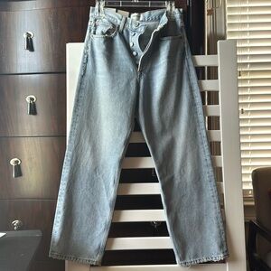 Agolde 90’s crop mid rise jean